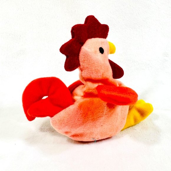 1st Edition Eric Carle Rooster is Off to See the World Paired with a Ty Rooster - Picture 10 of 15